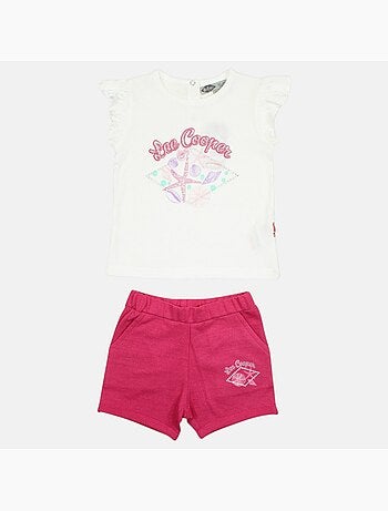 Lee Cooper - Ensemble T-shirt et Short bébé