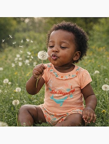 Lee Cooper - Ensemble T-shirt et Short bébé