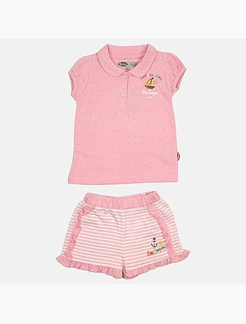 Lee Cooper - Ensemble T-shirt et Short bébé .
