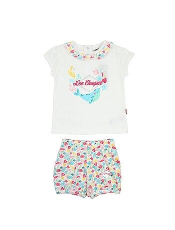Lee Cooper - Ensemble T-shirt et Short bébé