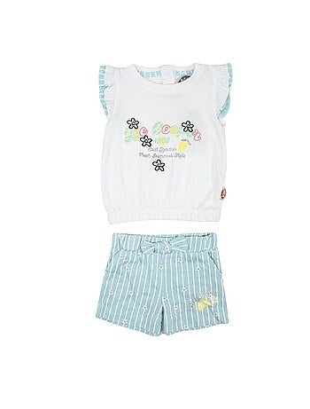 Lee Cooper - Ensemble T-shirt et Short bébé