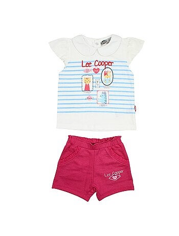 Lee Cooper - Ensemble T-shirt et Short bébé