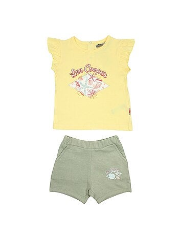 Lee Cooper - Ensemble T-shirt et Short bébé