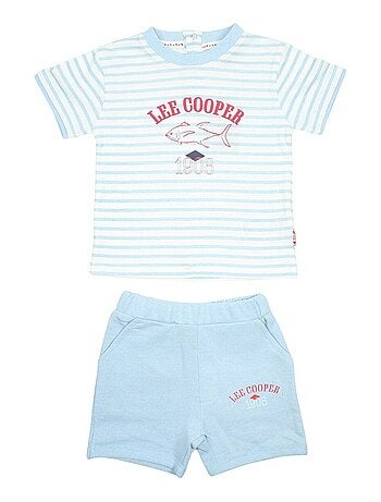 Lee Cooper - Ensemble T-shirt et Short bébé Lee Cooper