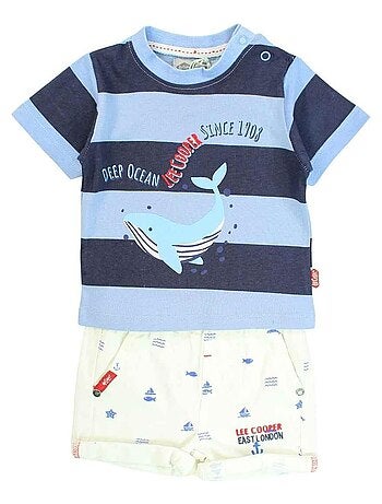 Lee Cooper - Ensemble T-shirt et Short bébé Lee Cooper