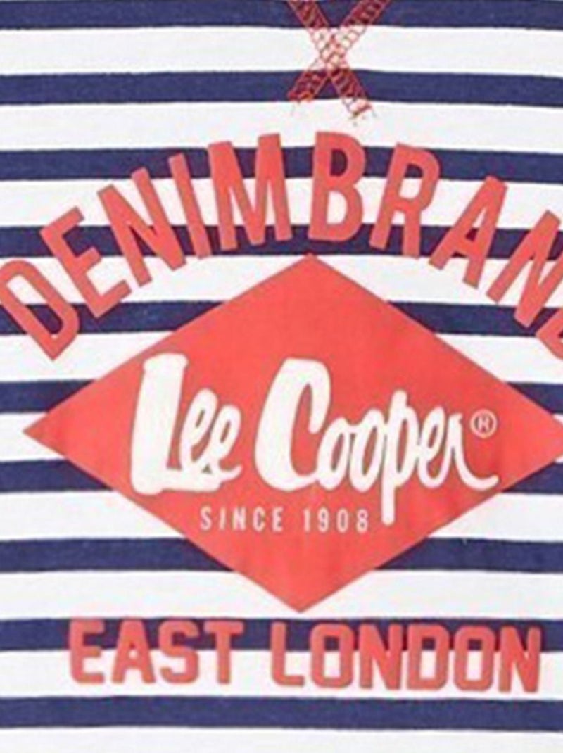 Lee Cooper - Ensemble T-shirt et Short  bébé Lee Cooper Bleu marine - Kiabi