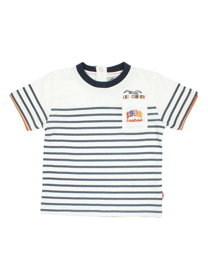 Lee Cooper - Ensemble T-shirt et Short bébé Lee Cooper Bleu marine - Kiabi