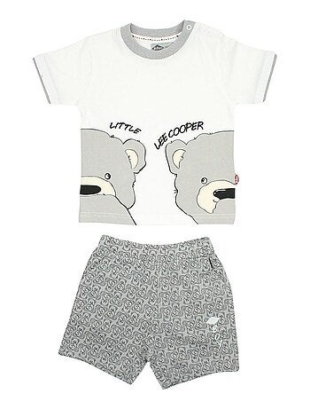 Lee Cooper - Ensemble T-shirt et Short bébé Lee Cooper