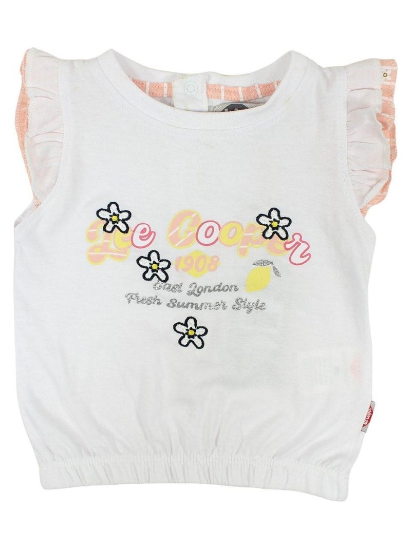 Lee Cooper - Ensemble T-shirt et Short bébé Lee Cooper Orange - Kiabi