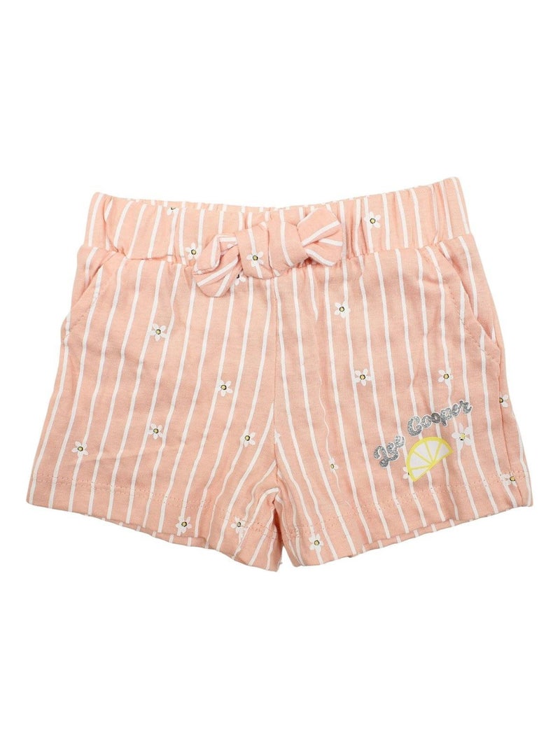 Lee Cooper - Ensemble T-shirt et Short bébé Lee Cooper Orange - Kiabi