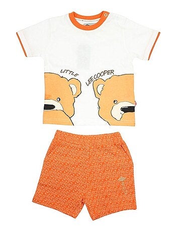Lee Cooper - Ensemble T-shirt et Short bébé Lee Cooper