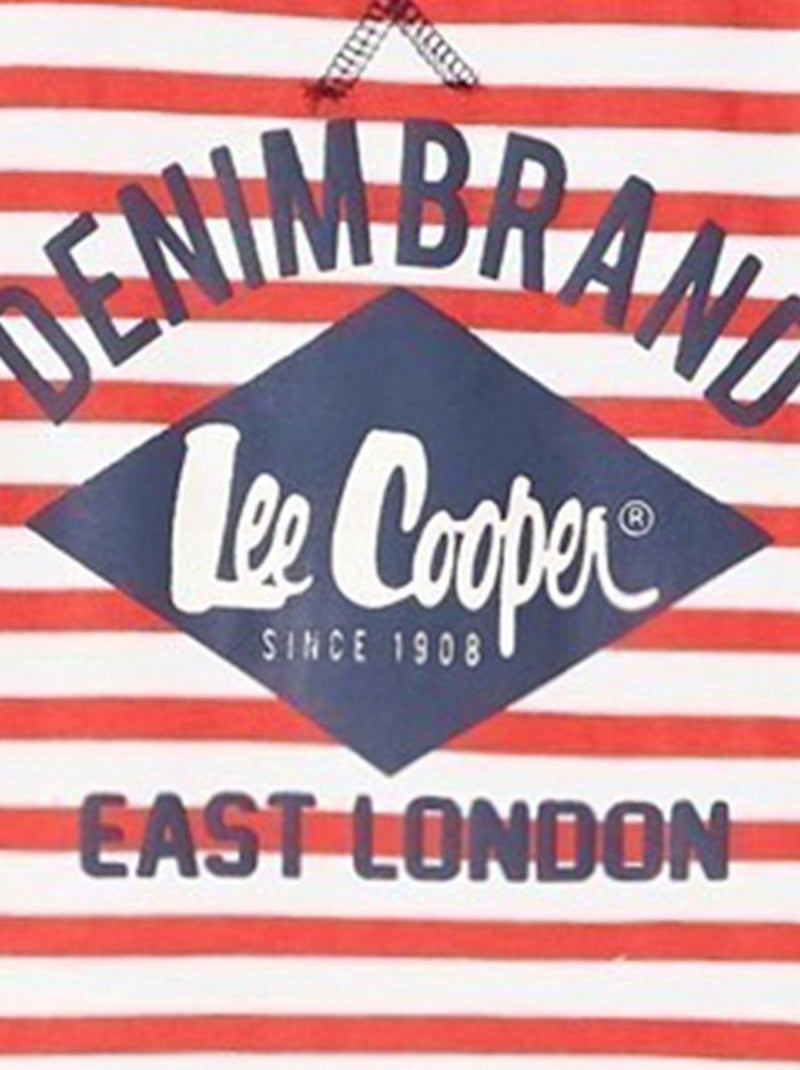 Lee Cooper - Ensemble T-shirt et Short  bébé Lee Cooper Rouge - Kiabi