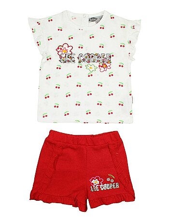 Lee Cooper - Ensemble T-shirt et Short bébé Lee Cooper