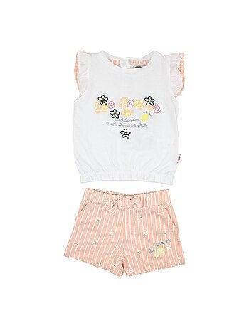 Lee Cooper - Ensemble T-shirt et Short bébé