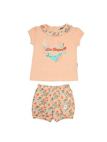 Lee Cooper - Ensemble T-shirt et Short bébé