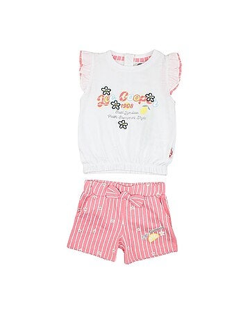 Lee Cooper - Ensemble T-shirt et Short bébé