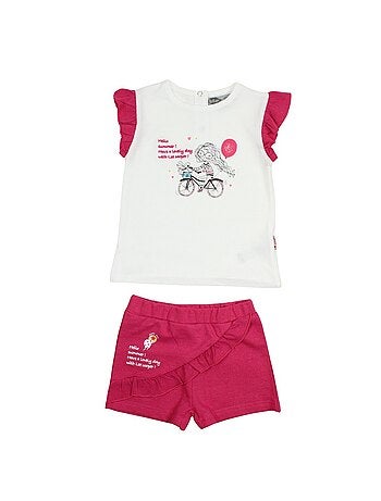 Lee Cooper - Ensemble T-shirt et Short bébé