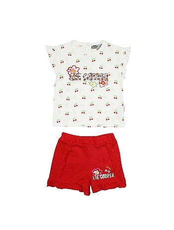 Lee Cooper - Ensemble T-shirt et Short bébé