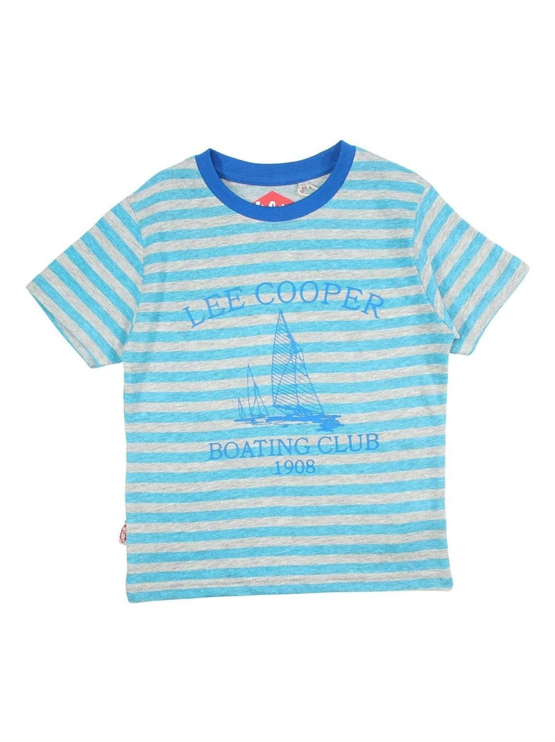 Lee Cooper - Ensemble T-shirt et Short Lee Cooper Bleu - Kiabi