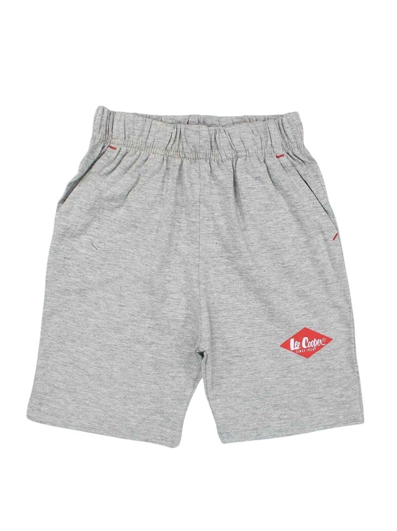 Lee Cooper - Ensemble T-shirt et Short Lee Cooper Gris - Kiabi