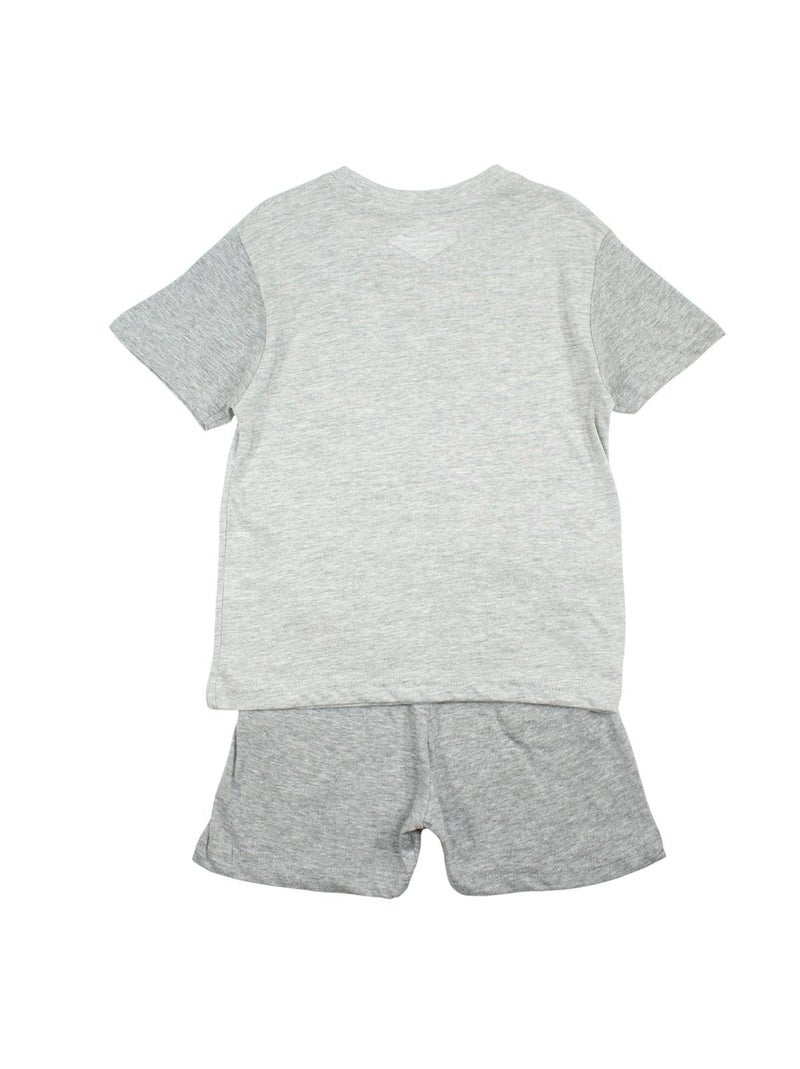 Lee Cooper - Ensemble T-shirt et Short Lee Cooper Gris - Kiabi