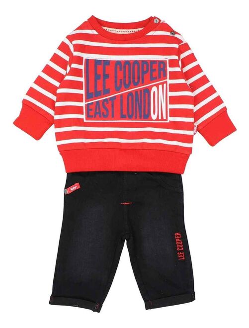 Lee Cooper - Ensemble ​​T-shirt jeans bébé garçon Imprimé Logo - Kiabi