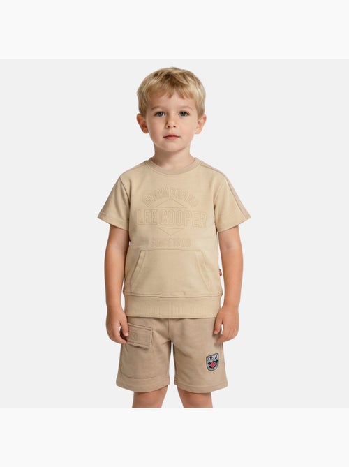 Lee Cooper - Ensemble t-shirt manches courtes et short garçon - Kiabi