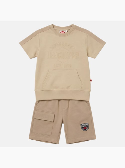 Lee Cooper - Ensemble t-shirt manches courtes et short garçon - Kiabi