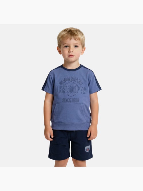 Lee Cooper - Ensemble t-shirt manches courtes et short garçon - Kiabi Lee Cooper - Ensemble t-shirt manches courtes et short garçon - Kiabi