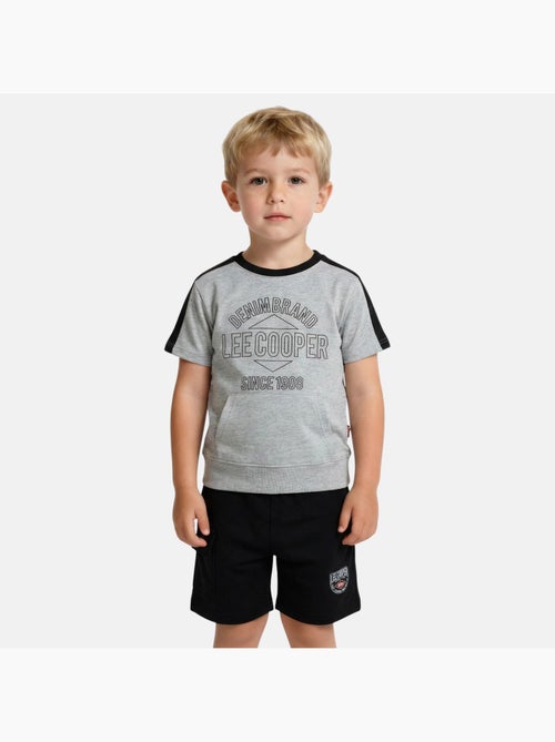 Lee Cooper - Ensemble t-shirt manches courtes et short garçon - Kiabi