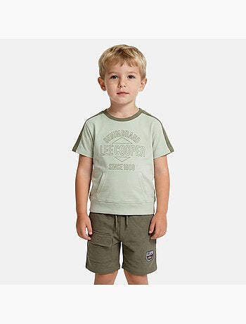 Lee Cooper - Ensemble t-shirt manches courtes et short garçon