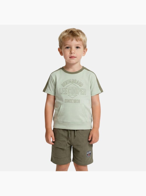 Lee Cooper - Ensemble t-shirt manches courtes et short garçon - Kiabi