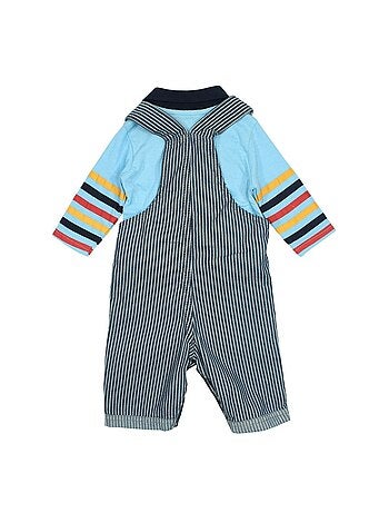 Lee Cooper - Ensemble T-shirt manches longues et Salopette bébé Lee Cooper