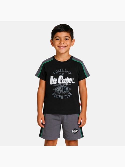 Lee Cooper - Ensemble t-shirt motif et short assorti Garçon - Kiabi Lee Cooper - Ensemble t-shirt motif et short assorti Garçon - Kiabi
