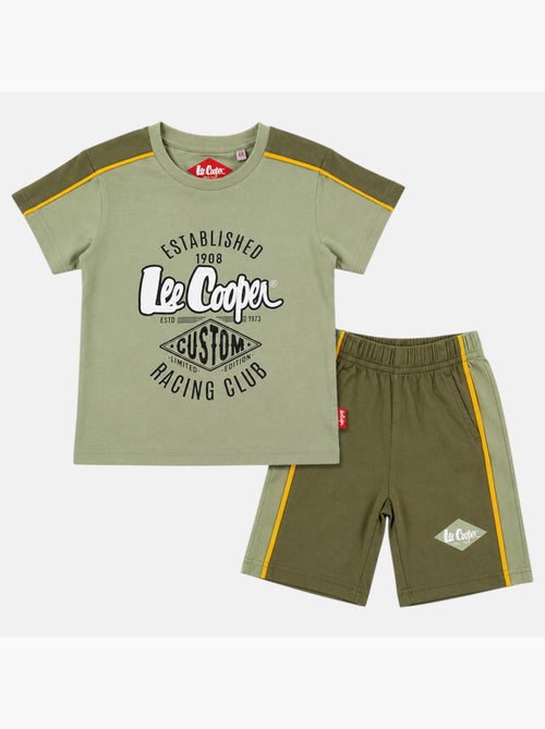 Lee Cooper - Ensemble t-shirt motif et short assorti Garçon - Kiabi Lee Cooper - Ensemble t-shirt motif et short assorti Garçon - Kiabi
