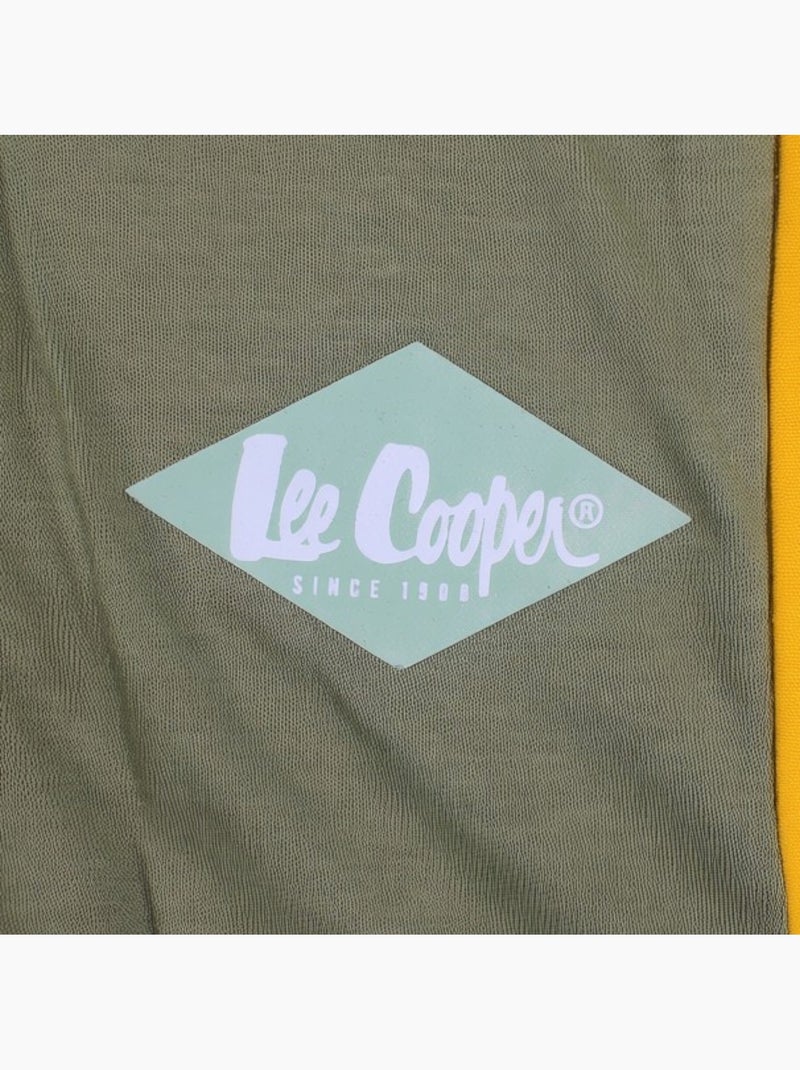 Lee Cooper - Ensemble t-shirt motif et short assorti Garçon Vert - Kiabi