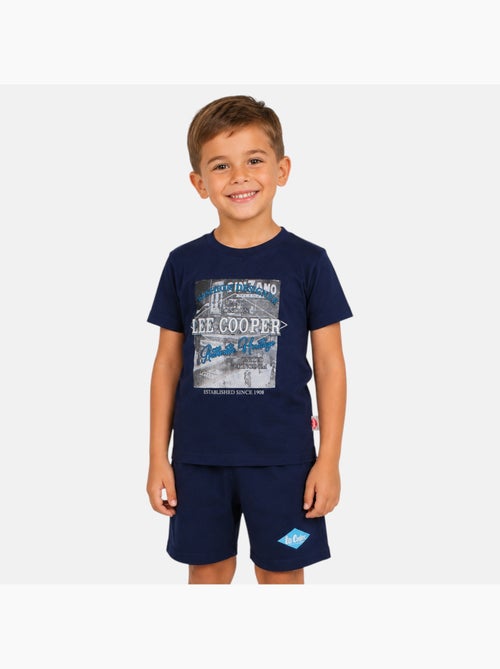Lee Cooper - Ensemble t-shirt motif et short Garçon - Kiabi Lee Cooper - Ensemble t-shirt motif et short Garçon - Kiabi