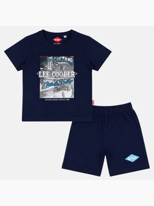 Lee Cooper - Ensemble t-shirt motif et short Garçon - Kiabi Lee Cooper - Ensemble t-shirt motif et short Garçon - Kiabi