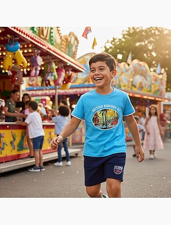 Lee Cooper - Ensemble t-shirt motif et short Garçon