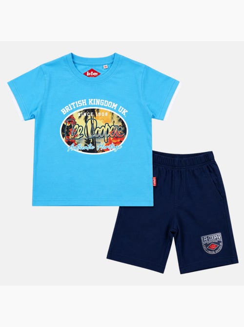 Lee Cooper - Ensemble t-shirt motif et short Garçon - Kiabi Lee Cooper - Ensemble t-shirt motif et short Garçon - Kiabi