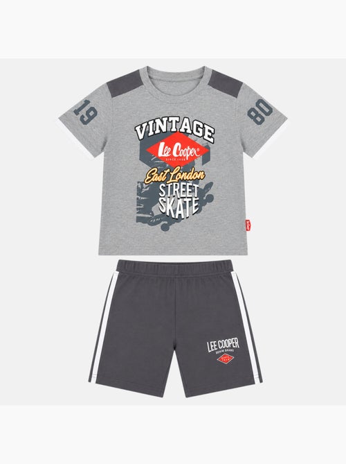 Lee Cooper - Ensemble t-shirt motif et short Garçon - Kiabi Lee Cooper - Ensemble t-shirt motif et short Garçon - Kiabi
