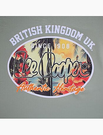 Lee Cooper - Ensemble t-shirt motif et short Garçon