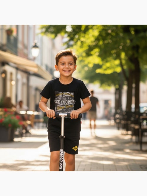 Lee Cooper - Ensemble t-shirt motif et short Garçon - Kiabi Lee Cooper - Ensemble t-shirt motif et short Garçon - Kiabi