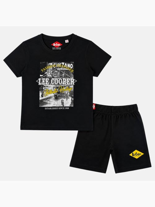 Lee Cooper - Ensemble t-shirt motif et short Garçon - Kiabi Lee Cooper - Ensemble t-shirt motif et short Garçon - Kiabi