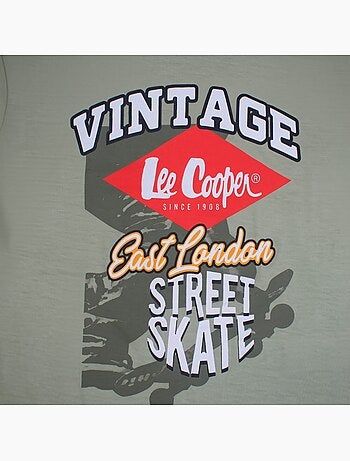 Lee Cooper - Ensemble t-shirt motif et short Garçon