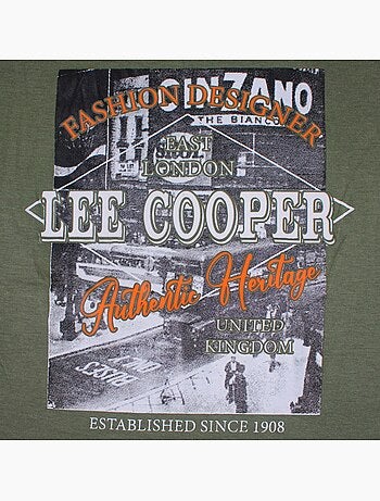 Lee Cooper - Ensemble t-shirt motif et short Garçon