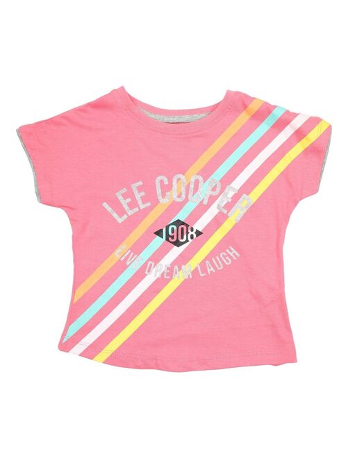 Lee Cooper - Ensemble ​​T-shirt pantalon fille Imprimé Lee Cooper - Kiabi
