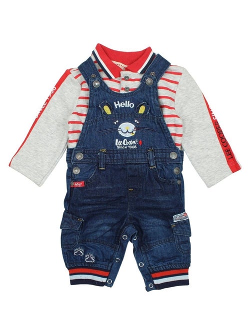 Lee Cooper - Ensemble ​​T-shirt salopette Imprimé Lee Cooper - Kiabi