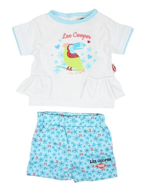 Lee Cooper - Ensemble ​​T-shirt short bébé fille Imprimé Lee Cooper - Kiabi