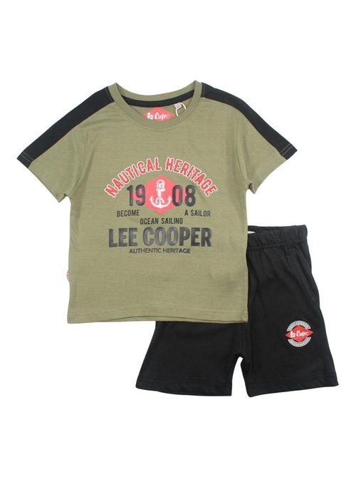 Lee Cooper - Ensemble ​​T-shirt short Imprimé Lee Cooper - Kiabi